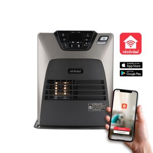 Estufa Kerosene Láser Wi-Fi 3,2 kW LC-34W Metallic